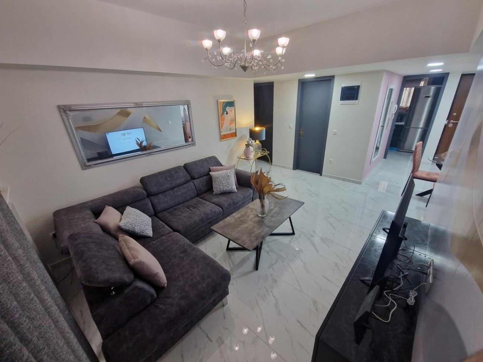 Master1 Seaside Lux Apartment Tesalonika Bagian luar foto